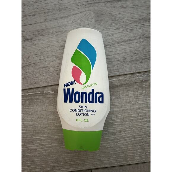 1978 WONDRA SKIN CONDITIONING LOTION 6 OZ BOTTLE Vintage NEW FULL - Picture 1 of 2